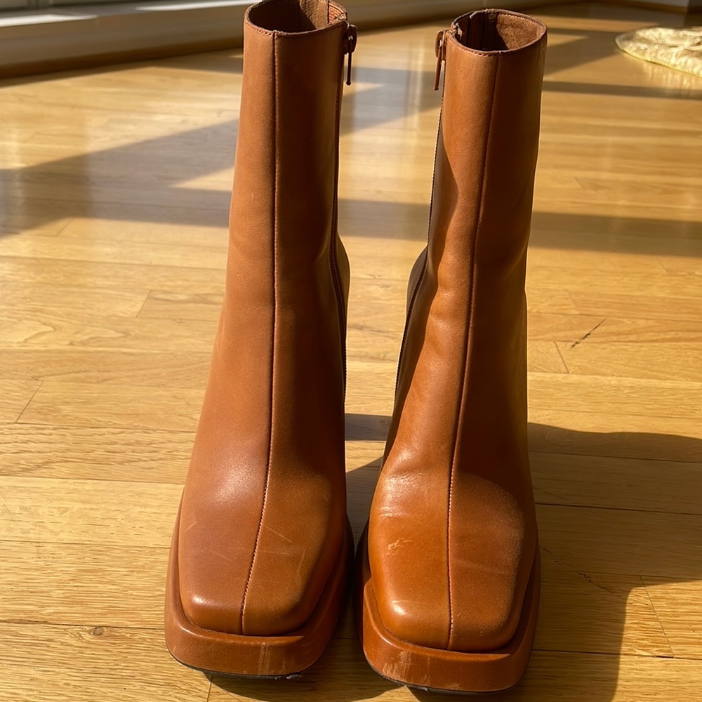 Jeffery Campbell Brown Boots